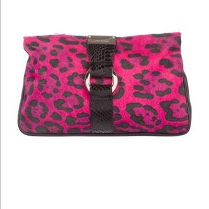 Jimmy choo pony style calf skin hand bag